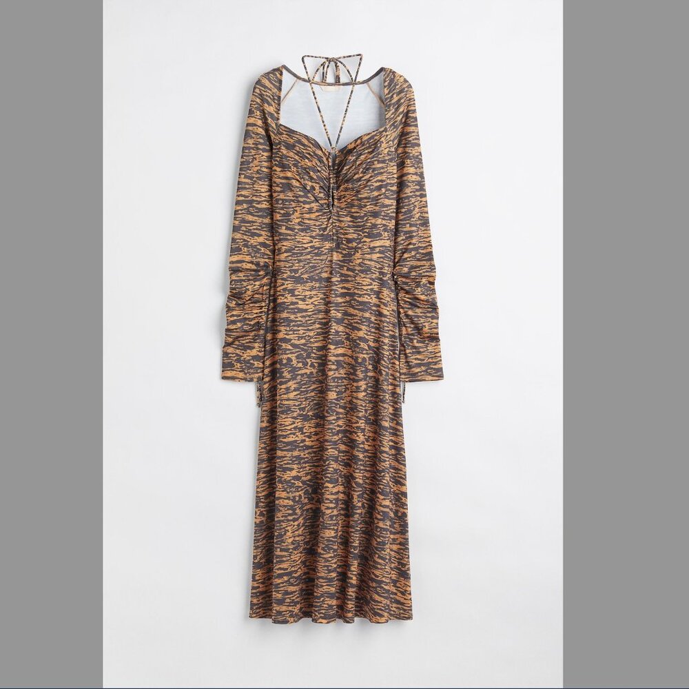Halterneck Cut-out Dress